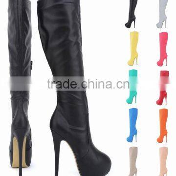 C89271A wholesale fashion women over knee high boots women over knee boots