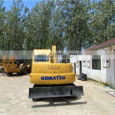 Mini excavator komatsu pc60-7 with blade