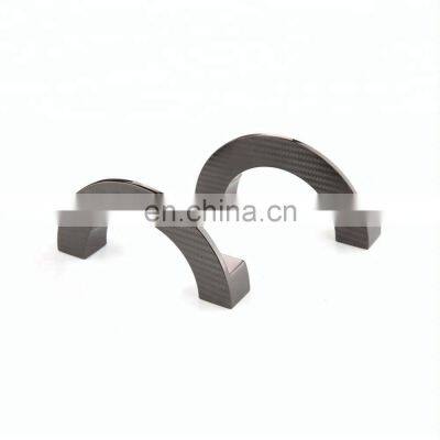 Semicircle Shape Zinc Door Knob Wardrobe Furniture Dresser Bedrooms Kitchen Drawer Pull Chest Hardware Handle photo-4
