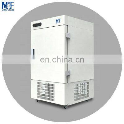 MEDFUTURE 108L Capacity and -86 Degree Ultra-low Temperature Vertical Freezer for Vaccine Storage