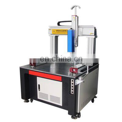Factory Outlet Plastic Metal PVC Logo Printing Fiber Marker Flying Laser Engraving Machine photo-3