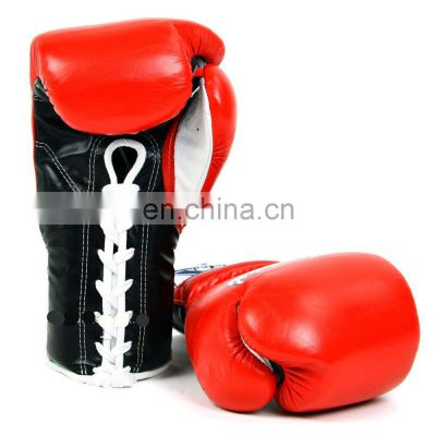 artificial leather boxing gloves/split leather boxing gloves