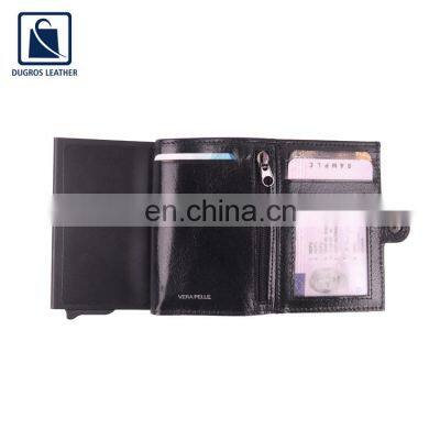 Attractive Price Premium Quality Wholesale Luxury Men Genuine Leather Wallet photo-5