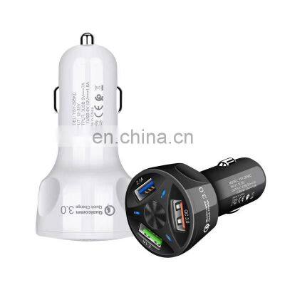 Hot Sale 5V 7A Q3.0 Car Charging Station 3 Ports Usb Fast Car Charger Universal Phone Charger photo-3
