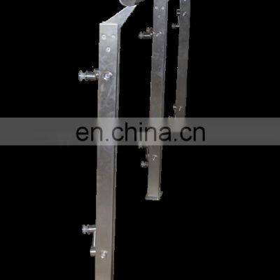 YY Tempered Balcony Glass Stair Railing Cost Balustrade Aluminum Handrail Balustrade photo-4