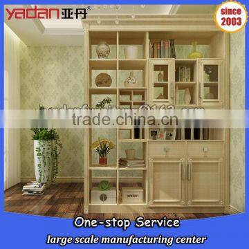 living room wood partition cabinet design closet divider                        
                                                Quality Choice