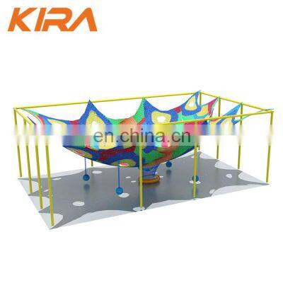 Indoor Colorful Nylon Kids Rope Net Climbing Knitted Net Climbing Playground photo-5