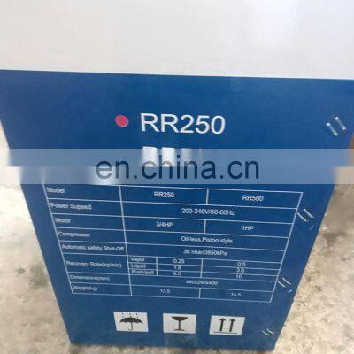 RR250 Portable Refrigerant Recovery Machine photo-5