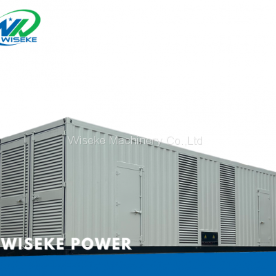1000kva cummins container type diesel genset factory price wiseke machinery