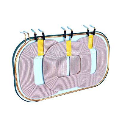 Customized Copper Wire Single Layer Qi Coil Electronic Wireless Charging A5 Coil photo-2