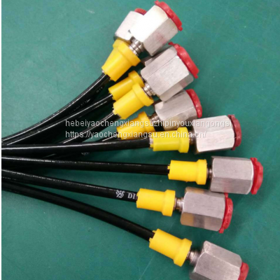 3*6mm 630bar Steel Wire Braided High Pressure, Hydraulic Measuring Hose, Pressure Gauge Connection Hose。 photo-3