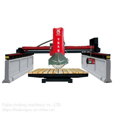 Hualong Machinery HLSM-1200 Big Single Blade Bridge Block Cutter Saw Thick Granite Slab Cutting Machine for Sale in India