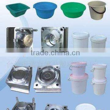 plastic paint bucket mould/injection moulding /bucket mold