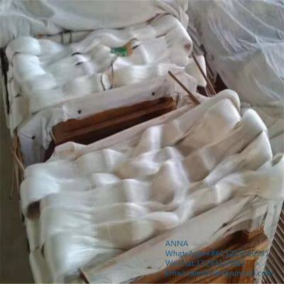 High Twist Raw Mulberry Spun Silk Yarn Raw Silk Yarn 100% 20 22d for Silk