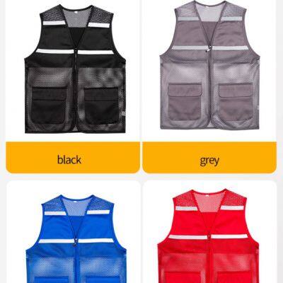 Reflective Mesh Vest for Safe Work Clothes, Cool and Breathable