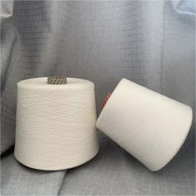 Hot Sale 20s 30s 40s CVC TC Polyester Cotton Blended PC Yarn Blended Yarn