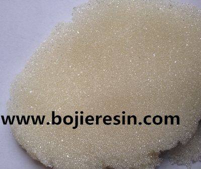 Lithium extraction resin