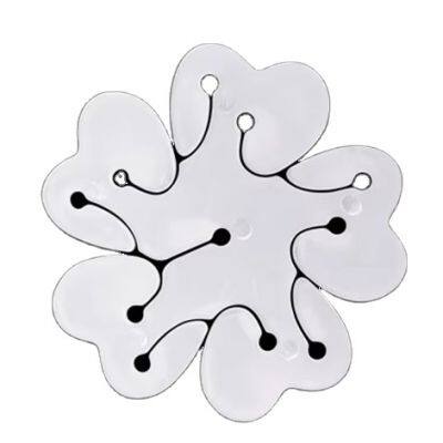 Connecteur en forme de fleur, porte-boutons en arc, clips de scellage de fleur et de ballon pour la décoration de fêtes de mariage/anniversaire/No?l