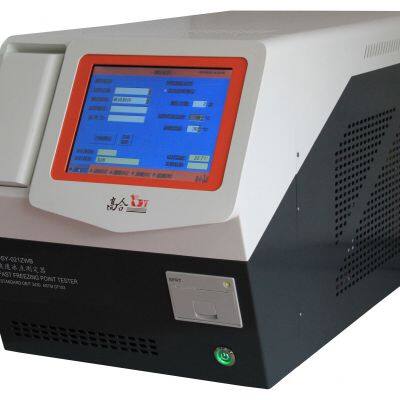 Fast freezing point tester