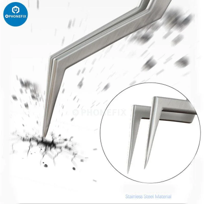 Механические пинцеты AAX-17 из немагнитной нержавеющей стали для позиционирования компонентов