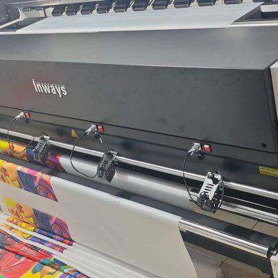 Inways 2.1m Digital Direct Flag Printer YJ2104-S With Epson I3200 A1