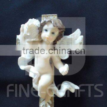 Polyresin angel tourist souvenir fridge magnets