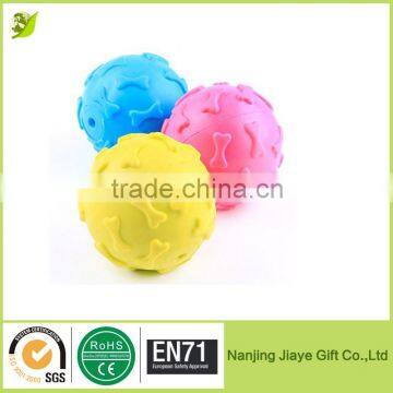 Durable rubber dog grinding ball with factory price