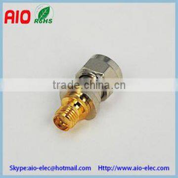 gold and nickel plated SMA female to f male rf connector adapter adaptor converter