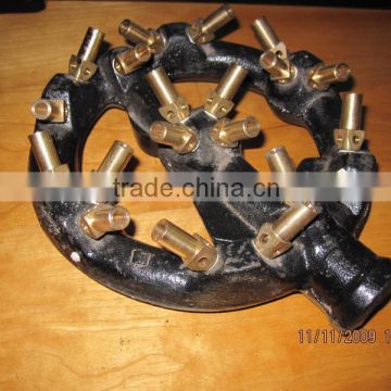 Jet Ring Burners and Grate