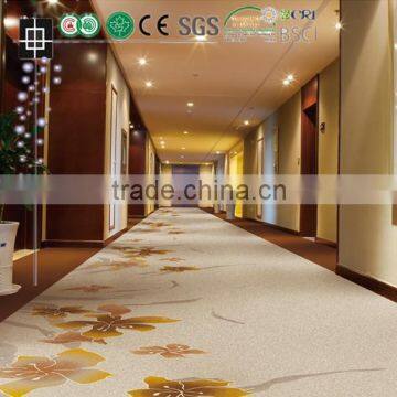 Passage Printed Hotel Lobby Nylon Carpet Commerical Corridor Nylon Printed Carpet