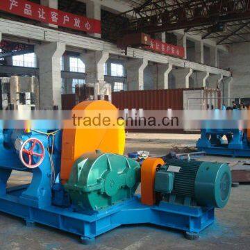 high production efficiency rubber crusher in the whole waste tyre recycling production line