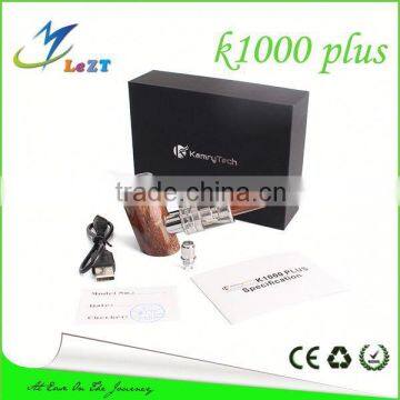 KAMRY Epipe K1000 wood pipe for smoking with 900mAh Battery, mech mod ecig K1000 e pipe electronic cigarettes X6 Battery 1300mah