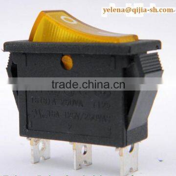 electric mini Rocker Switch 1A 250v t85 1e4