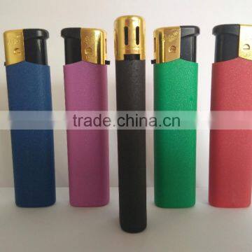 Disposable electronic lighter FH-606 matte colors gas lighter