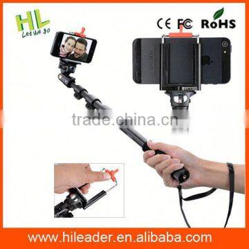 2015 Bluetooth Remote Control Cheap smartphone monopod selfie stick