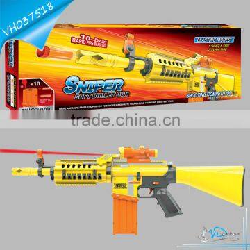 Battery Operated Gun Toy with Soft Bullets