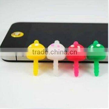 3.5mm ear cap plug with mushroom Shape For iPhone 4 iPhone 4S