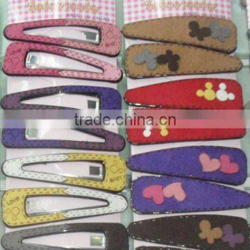 Fahion Snap Clip With Cloth