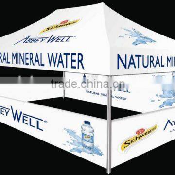 4x6 large heavy duty hexagonal aluminum frame folding tent gazebo for party wedding