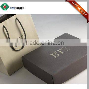 2016 New Design Luxury Logo Printed Shirt Packaging Cardboard Box