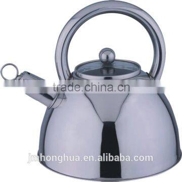 Stainless steel whistling kettle