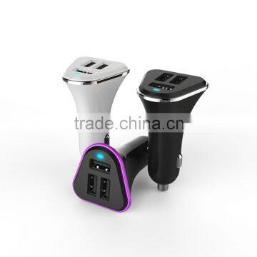 Private tooling 5V6.8A car charger usb/mobile phone multi usb 3 port USB Car Charger