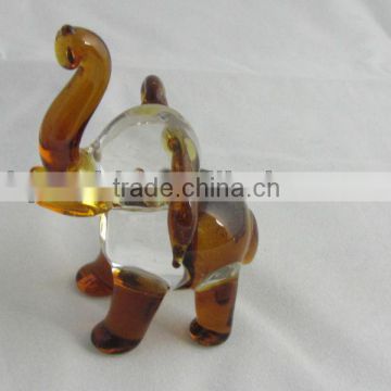 Elephant Shaped Glass Craft Wholesale/Distributor For Gift