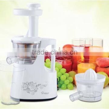 150W DC Motor 2 In 1 Slow Juicer With citrus Juicer Function SJ-808