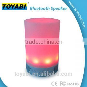 TOYABI SE-BE0084 A portable and powerful LED Bluetooth speaker system with built-in MP3 player and FM radio