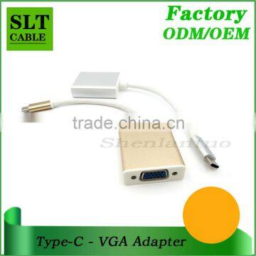 SLT USB-C USB 3.1 Type-C to VGA HDTV Cable Adapter