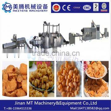 Fried Snack Food 3D buggle Flour Chips Machine