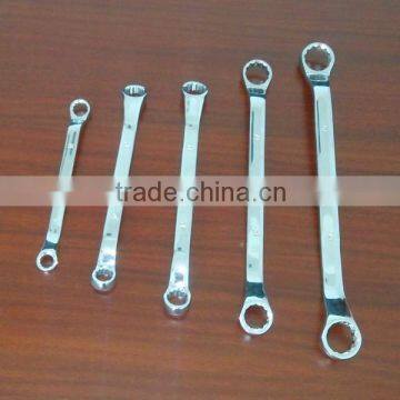 24*27 mirror polished Ring spanner,hand tools