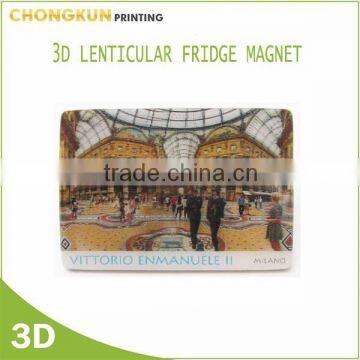 3d Lenticular printing Italy souvenir fridge magnets