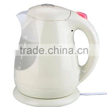 Low Price Fashion Design and Color Changing Plastic Cordless Electric Water Kettle/boiling Milk photo-3